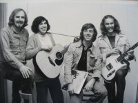 Canaan 1973: (l-r) Dave Lloyd, Bob Fraser, Dave Lewis, Gus Eyres