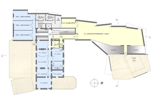 Centro Nacional de Design Gráfico Le Signe / MOATTI-RIVIERE - Imagem 14 de 19