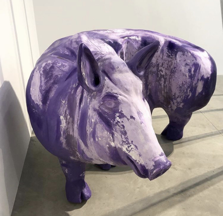 Lena Henke, Germanic Artifacts (Installation View), via Art Observed