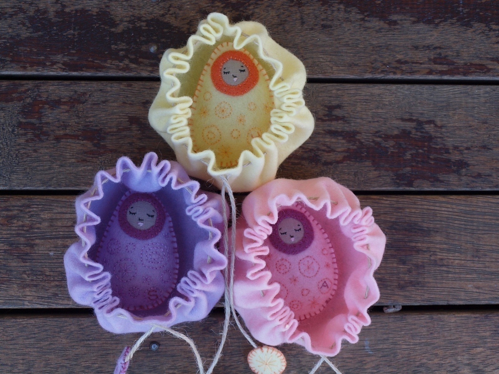 Easter Egg Babies · An Egg Plushie · Sewing on Cut Out + Keep