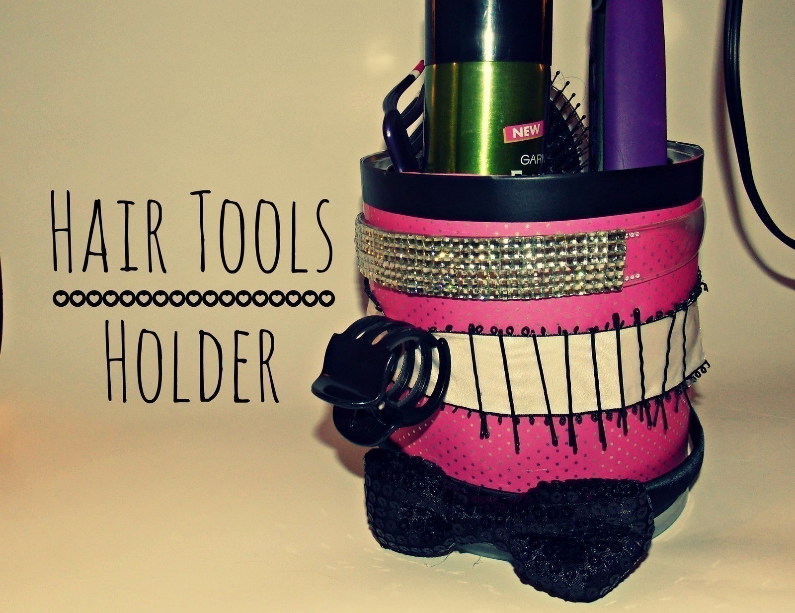 Hair Tools Holder · A Pot · Other on Cut Out + Keep · Creation by