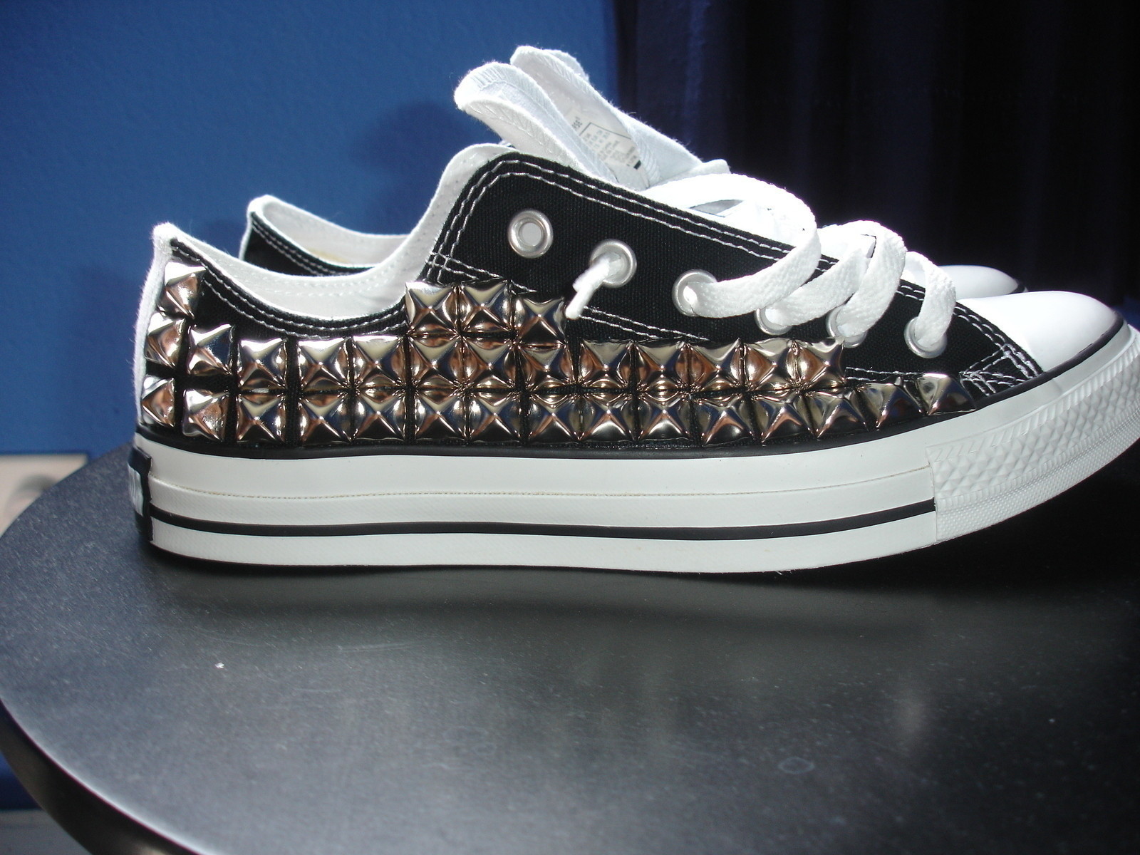 Studded Converse · A Pair Of Studded Shoes · Embellishing on Cut Out + Keep