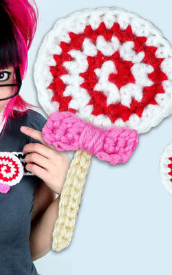 Lollipop Brooch