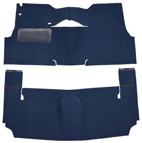 1956 Chevy Two-Ten Series (Tri-Five) Carpet Replacement - Loop - Complete | Fits: 2DR, Hardtop, Bench Seat, Will only fit with factory cardboard kick panel