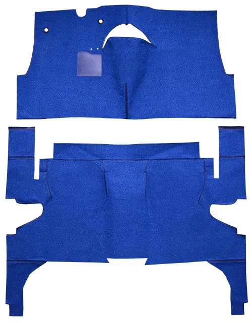 1957 Oldsmobile 88 Carpet Replacement - Tuxedo - Complete | Fits: 4DR, Hardtop