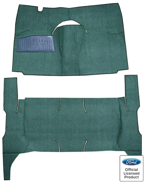 1957 Oldsmobile 88 Carpet Replacement - Loop - Complete | Fits: 4DR, Hardtop