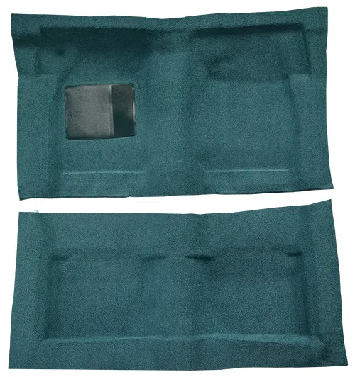 1965-1967 Ford Galaxie Carpet Replacement - Loop - Complete | Fits: 2DR, Fastback, 4spd, with Console