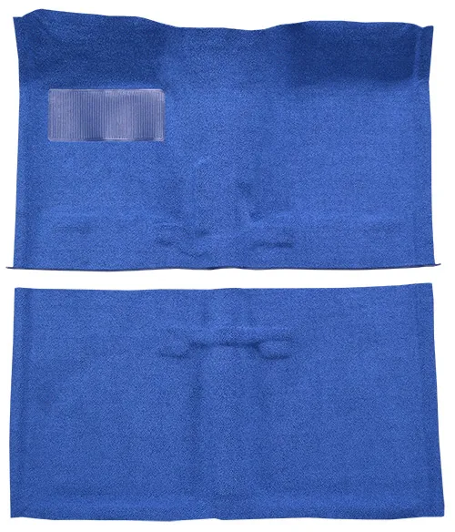 1962-1967 Chevy II Carpet Replacement - Loop - Complete | Fits: 2DR, Auto, Bucket Seat, with Console, Factory floor shift