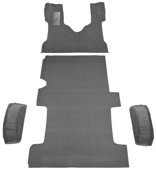 1999-2014 Ford E-350 Super Duty Carpet Replacement - Cutpile - Complete | Fits: Reg, Van Fits Gas or Diesel Complete