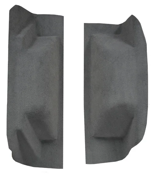 1966-1973 Ford Bronco (Early Bronco) Carpet Replacement - Loop - Wheel Well | Fits: 2 Gas Tanks
