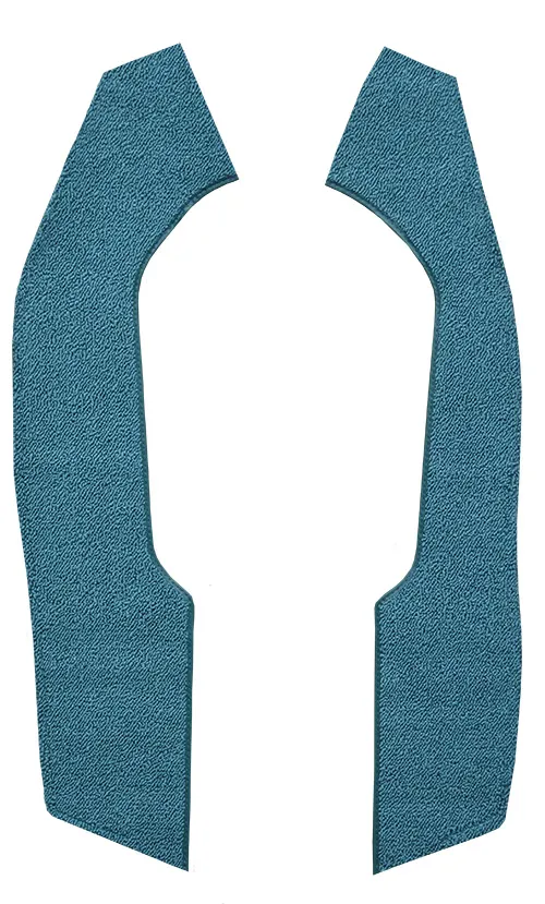 1965 Dodge Coronet (B-Body) 500 Carpet Replacement - Loop - Console Strip | Fits: 2DR, Auto, with Board Fits Long Console