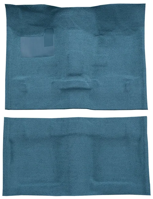 1968 Chevy II Carpet Replacement - Loop - Complete | Fits: 2DR, Auto, Manual, Bucket Seat, with Console