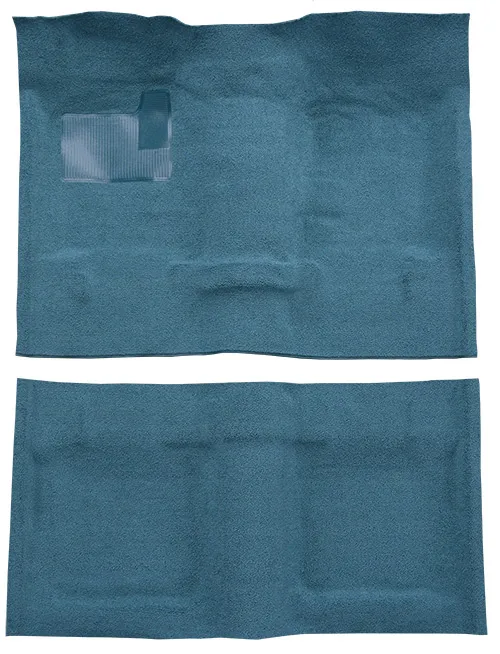 1968 Chevy II Carpet Replacement - Loop - Complete | Fits: 2DR, Auto, Manual, Bucket Seat, without Console