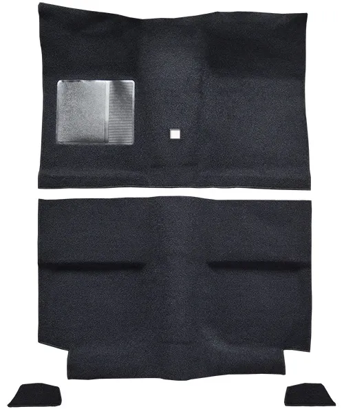 1964 Ford Mustang Carpet Replacement - Loop - Passenger Area | Fits: Fastback, without Folddowns with Shifter Hole