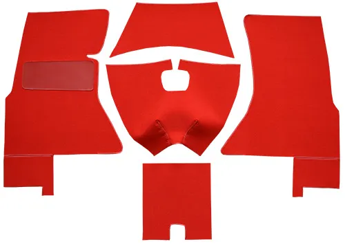 1959-1960 Corvette (C1) Carpet Replacement - Tuxedo - Complete | Fits: Complete
