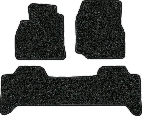 1998-2007 Toyota Land Cruiser (100) Floor Mats - 3pc - Cutpile | Fits: 2pc Frts & 1pc Rr