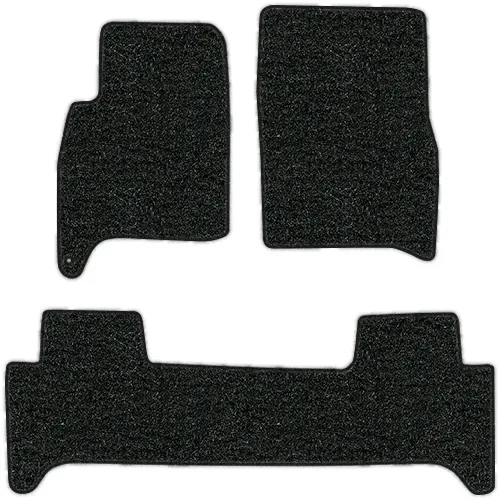 1991 Toyota Land Cruiser (FJ80) Floor Mats - 3pc - Nylon | Fits: 2pc Frts & 1pc Rr