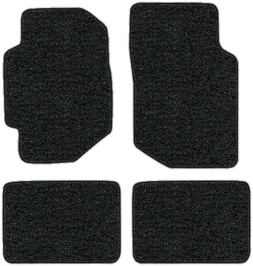 1988-1989 Honda Civic (EF) Floor Mats - 4pc - Cutpile | Fits: 4DR, Sedan