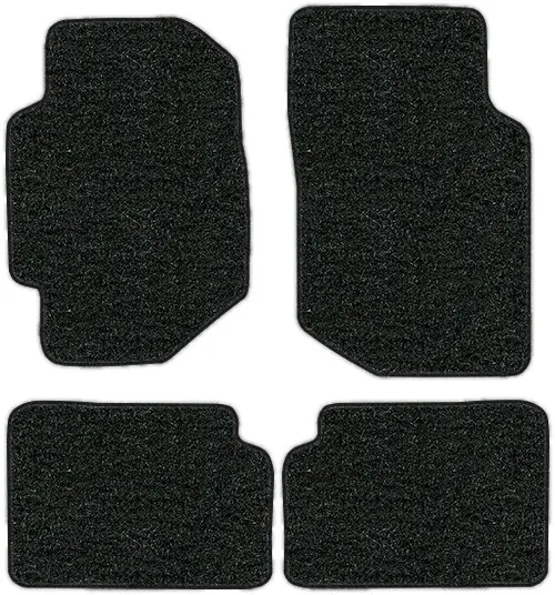 1990-1991 Honda Civic (EF) Floor Mats - 4pc - Cutpile | Fits: 4DR, Sedan