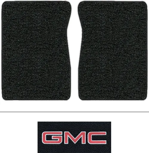 1981-1986 GMC K3500 (Squarebody) Floor Mats (Logos Available) - 2pc - Cutpile