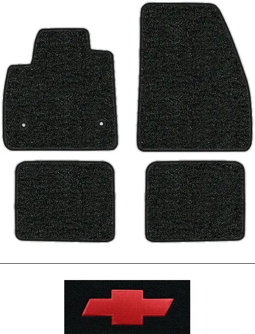 2019 Chevy Blazer Floor Mats (Logos Available) - 4pc - Cutpile