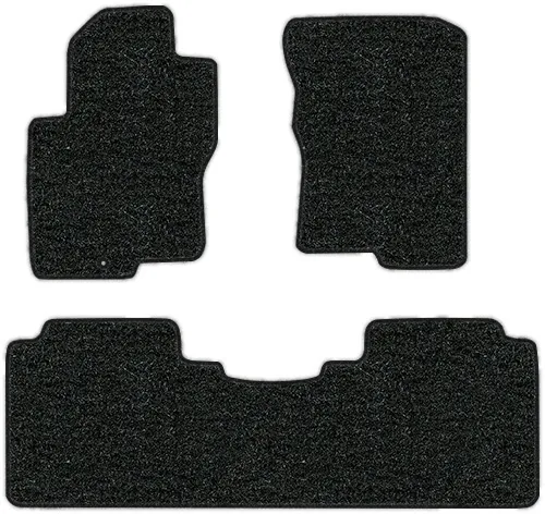 2005-2008 Nissan Frontier Floor Mats - 3pc - Cutpile | Fits: Crew Cab, 2pc Frts & 1pc Rr