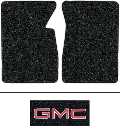 1967-1970 GMC C35/C3500 Pickup (Action Line) Floor Mats (Logos Available) - 2pc - Loop
