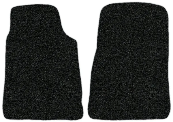 1967-1969 Pontiac Firebird (1st Gen Firebird) Floor Mats - 2pc Front - Loop | Fits: Premium Contour