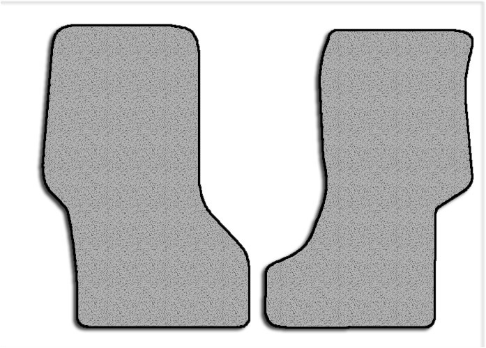 20032016 GMC Savana 2 pc Front Factory Fit Floor Mats Factory OEM Parts