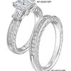 silver ring wedding photo