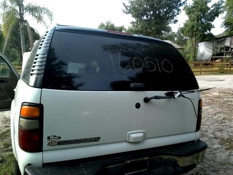 05 06 GMC YUKON TRUNK/HATCH/TAILGATE LIFTGLASS ALUMINUM W/PRIVACY GLASS