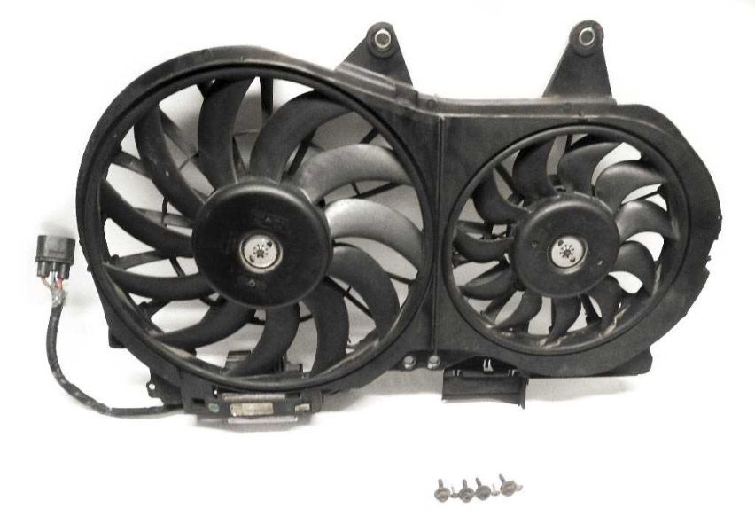 0203 AUDI A4 (B6) 1.8T RADIATOR ELECTRIC DUAL COOLING FAN & CONTROL MODULE