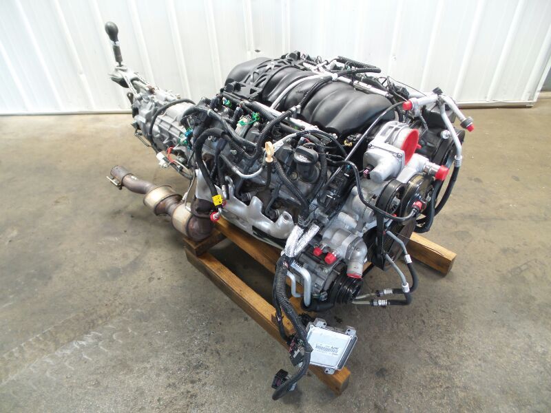 2010 CAMARO LS3 ENGINE LIFTOUT 6.2L LS3 MOTOR W/ MANUAL TRANSMISSION 6