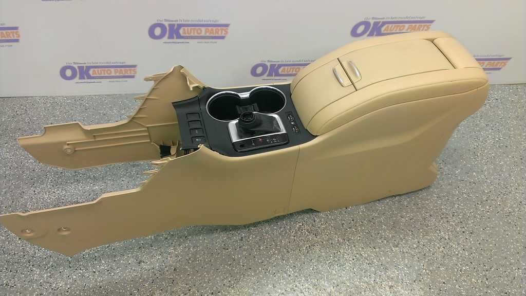 2015 TOYOTA HIGHLANDER LIMITED FLOOR CENTER CONSOLE TAN