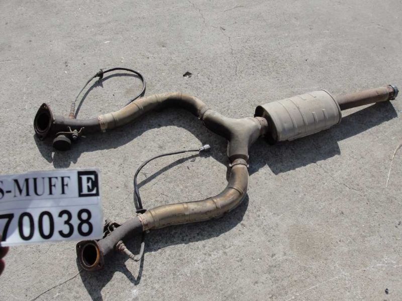 1998 1999 2000 Lexus LS400 exhaust muffler center mid pipe Y tube