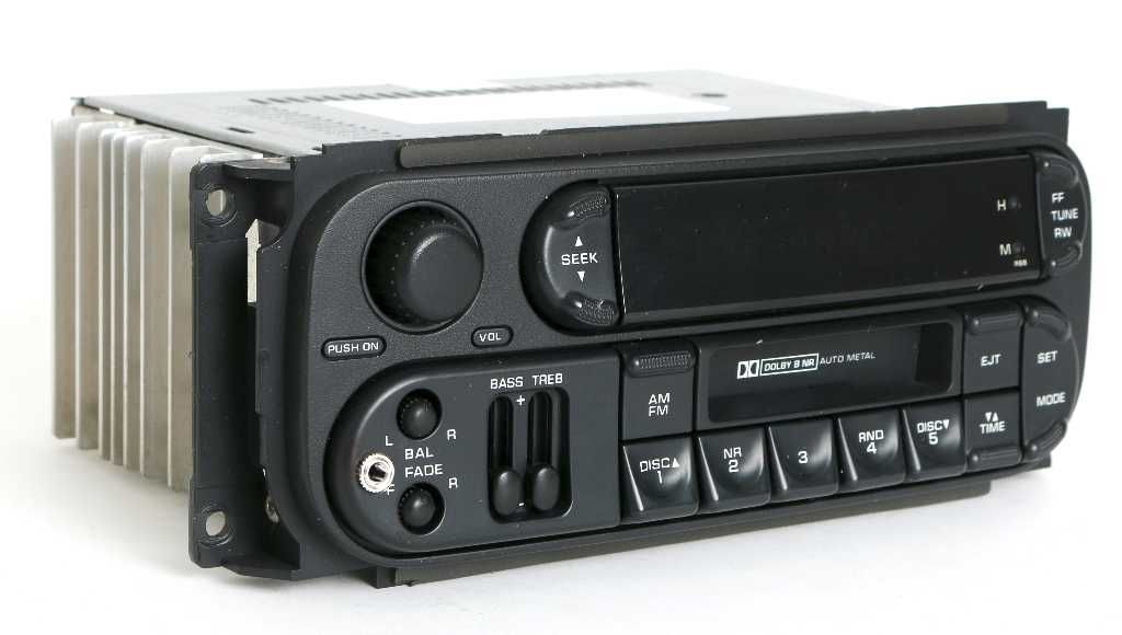 Jeep Liberty 2002 RBB Radio AMFM Cassette w Aux Input 2210 CD Ctrl