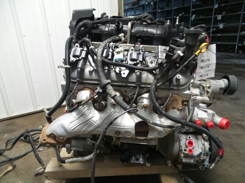 1013 SILVERADO 5.3L ENGINE LC9 MOTOR LIFTOUT W/ WIRING ECM ACCESSORIES
