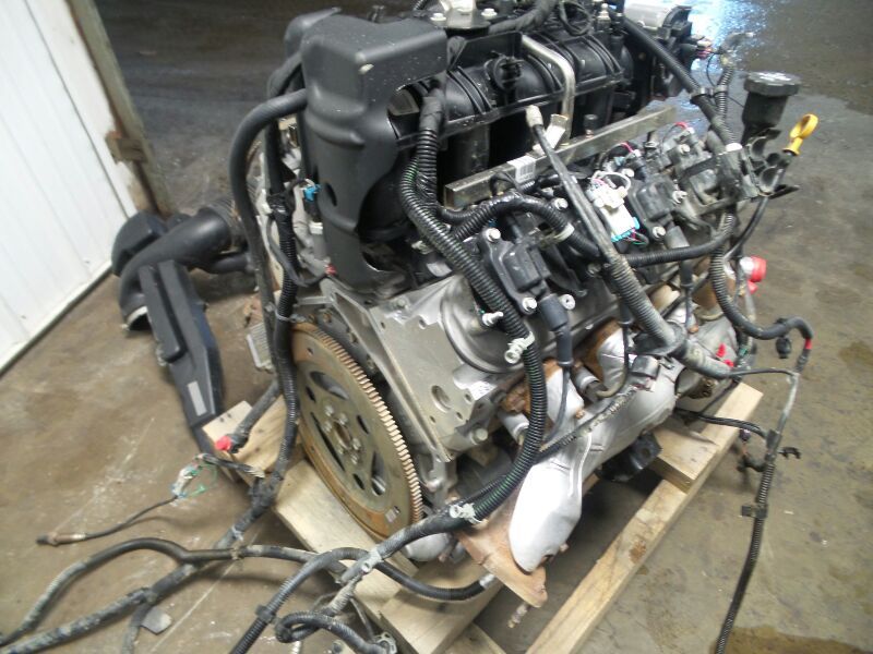 1013 SILVERADO 5.3L ENGINE LC9 MOTOR LIFTOUT W/ WIRING ECM ACCESSORIES