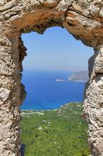 Greece-Rhodes-View of the Aegean