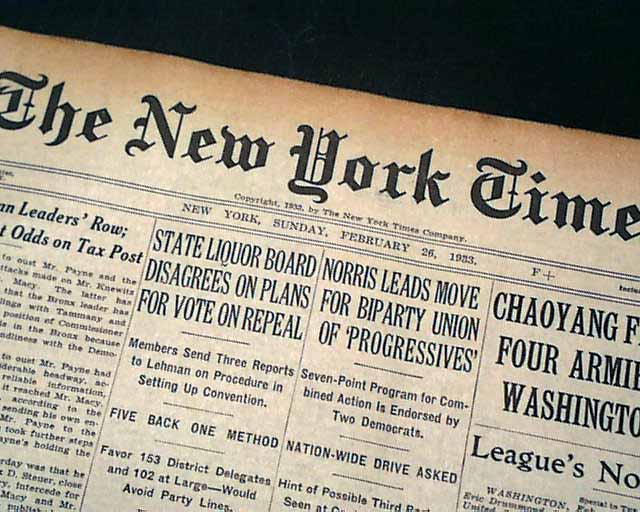 TOM THOMAS YAWKEY Buys Boston Red Sox 1933 Newspaper **