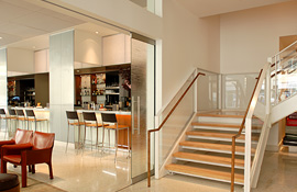 The lobby