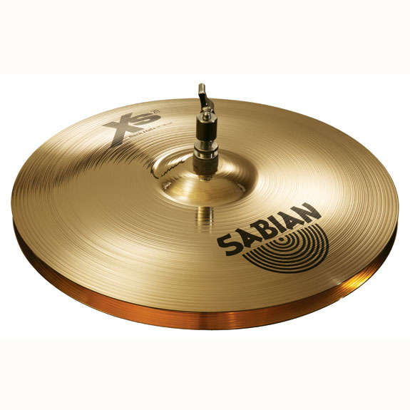 Sabian 14" XS20 Brilliant Medium HiHat Cymbals HiHat Cymbals