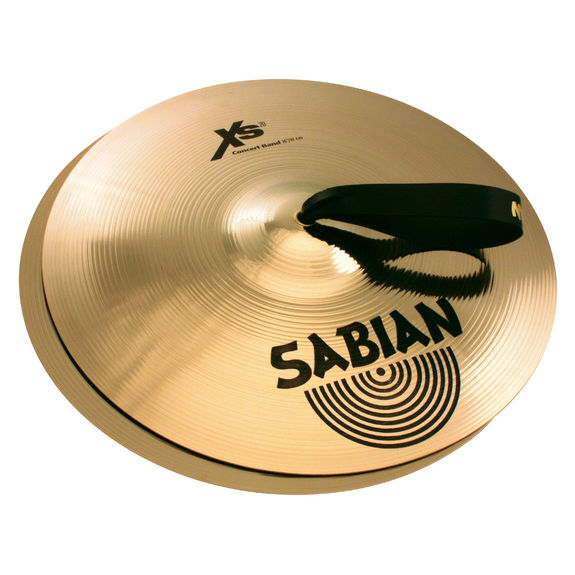 Sabian XS20 16" Concert Band Cymbals Brilliant Hand Cymbals Steve