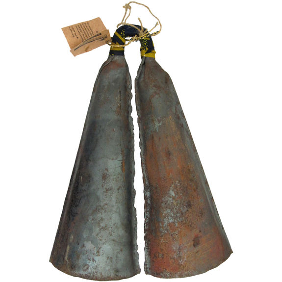 Overseas Connection Nigerian Iron Double Agogo Bells Authentic World