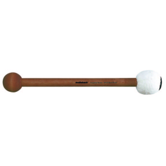 Malletech Essential Series Felt/Wood Double Headed Bass Drum Mallet