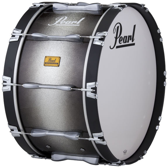 Pearl Championship Series Marching Bass Drum Black Silver Burst