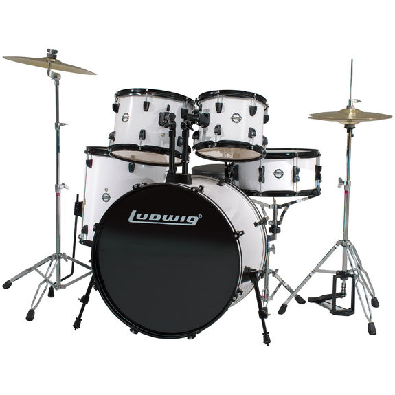 Ludwig Accent CS Combo Driver Drum Set with 22" Bass Drum Sets Drum