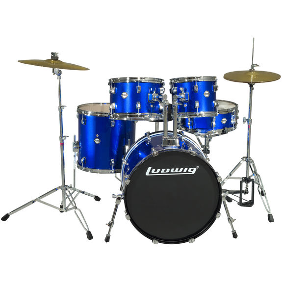 Ludwig Accent CS Combo Fusion Drum Set with 20" Bass Drum Sets Drum