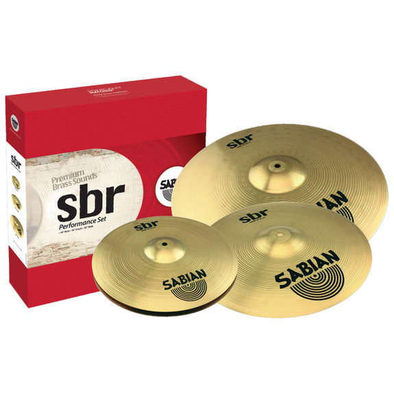 Sabian SBR Performance Cymbal Pack Cymbal Packs and Cymbal Sets