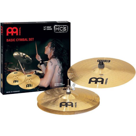 Meinl HCS Basic Cymbal Pack Cymbal Packs and Cymbal Sets Cymbals
